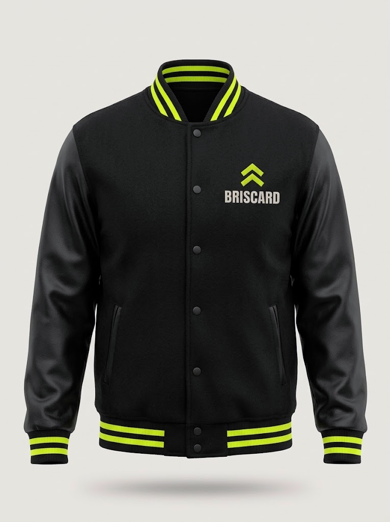 Veste Boss Fight noire, vue de face